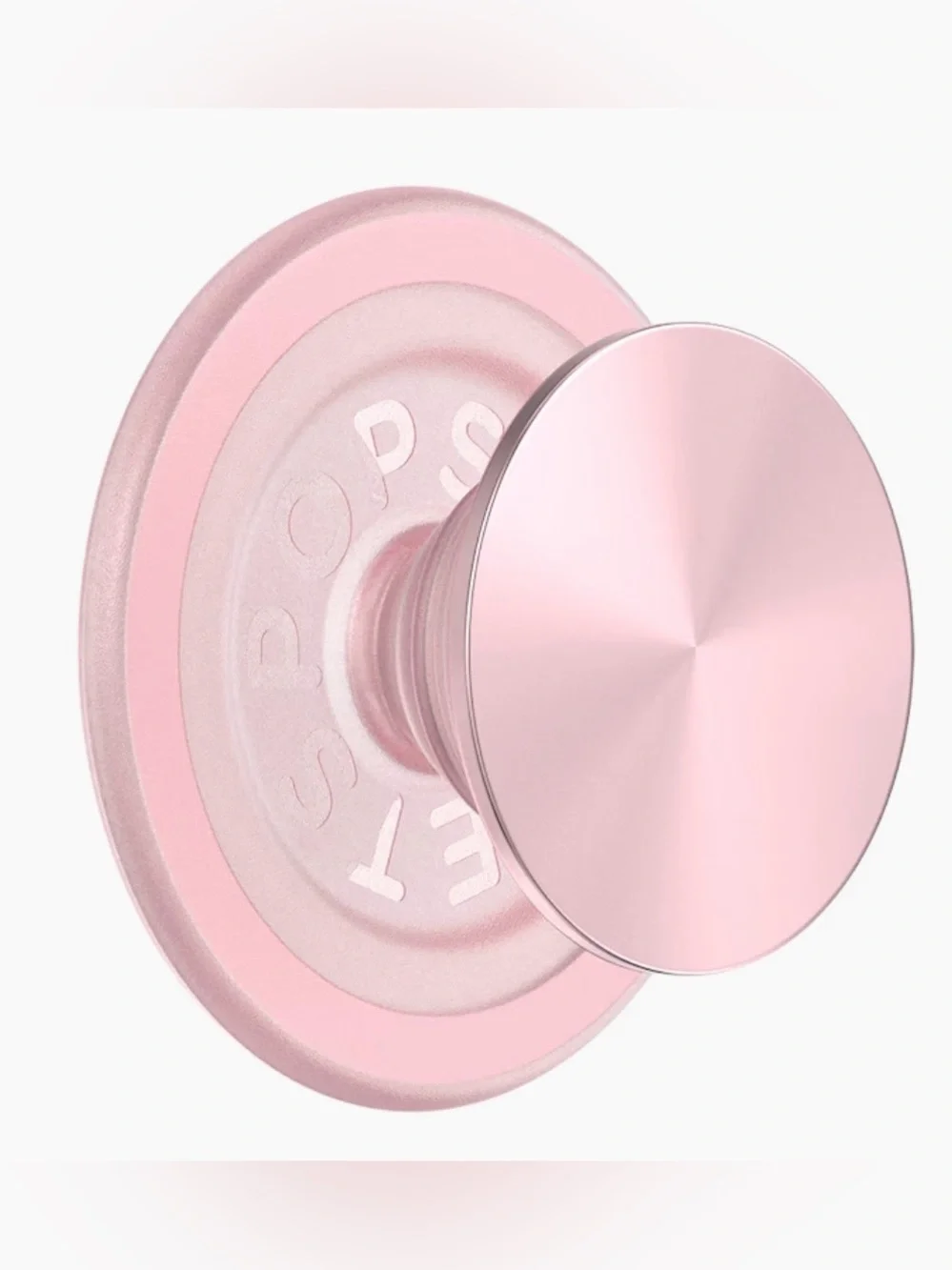 NWT-PopGrip with MagSafe - Dusty Rose aluminum